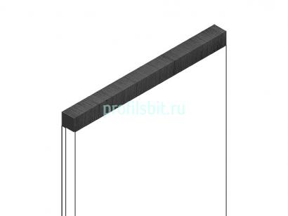 Декоративный молдинг 12х12 мм HiWood D12V1 GR26 фитополимер под дерево 2.7м