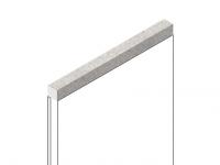 Декоративный молдинг 12х12 мм HiWood D12V1 GR5 фитополимер под дерево 2.7м