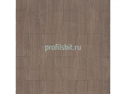 Декоративная стеновая панель 3D 600х4х3000 мм HiWood Maximum DM625 BR73 с рельефным узором