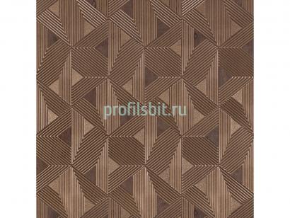 Декоративная стеновая панель 3D 600х4х3000 мм HiWood Maximum DM629 BR68 с рельефным узором