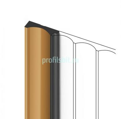 Финишный молдинг для панелей HiWood LF139A G365 бежевый 12х32 мм 2,7 м