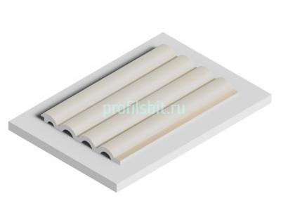 Стеновая панель отделочная HiWood LV140 IV123 бежевая 12х120 мм 2,7 м