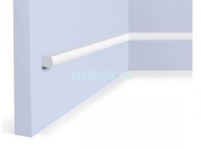 Молдинг 15х15 мм Hiwood D15V2 белый 2,7м