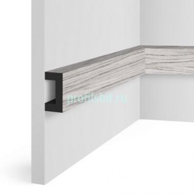 Молдинг 40х20 мм Hiwood LB40 GR24 под дерево 2,7м