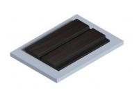 Отделочная панель 120х12 мм Hiwood LV123N BR395K под дерево 2,7м