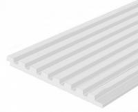 Отделочная панель 120х12 мм Hiwood LV129 NP белый 2,7м