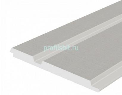 Отделочная панель 120х12 мм Hiwood LV133 S339S серый 2,7м