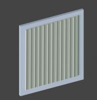 Отделочная панель 120х12 мм Hiwood LV139 GN69 зеленый 2,7м