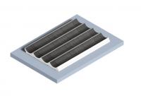 Отделочная панель 120х12 мм Hiwood LV139 GR26 серый 2,7м