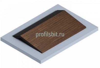 Отделочная панель 116х17,5 мм Hiwood LV141 BR396K под дерево 2,7м