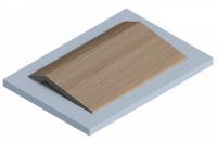 Отделочная панель 116х17,5 мм Hiwood LV141 BR417 под дерево 2,7м