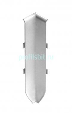 Угол внутренний для напольного плинтуса 60 мм NEEXY I-AKBD60-SW муар белый