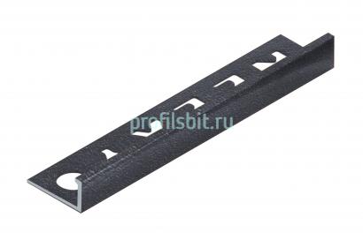 L-профиль 8 мм алюминиевый NEEXY PV01-44 SA муар антрацит 2.7 м