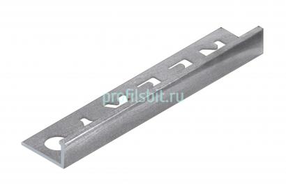 L-профиль 10 мм алюминиевый NEEXY PV02-02 MS серебро матовое 2.7 м