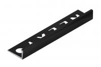 L-профиль 10 мм алюминиевый NEEXY PV02-18 MBL черный матовый 2.7 м