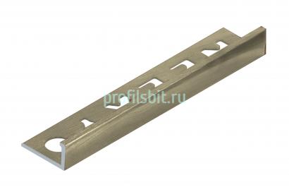 L-профиль 12.5 мм алюминиевый NEEXY PV03-16 MT титан матовый 2.7 м