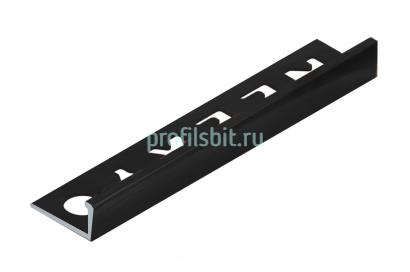 L-профиль 12.5 мм алюминиевый NEEXY PV03-18 MBL черный матовый 2.7 м