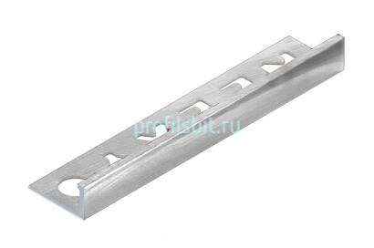 L-профиль 12.5 мм алюминиевый NEEXY PV03-41 SW муар белый 2.7 м