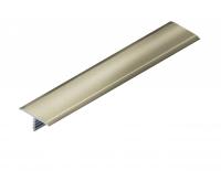 Т-профиль 10 мм алюминиевый NEEXY PV101-17 BT титан блестящий 2.7 м