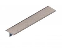 Т-профиль 10 мм алюминиевый NEEXY PV101-43 SC муар бежевый 2.7 м