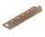 С-профиль для плитки 10 мм алюминиевый NEEXY PV17-06 MBR бронза матовая 2.7 м