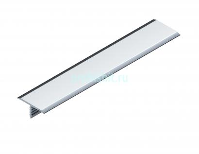 Т-профиль 15 мм алюминиевый NEEXY PV35-03 BS серебро блестящее 2.7 м