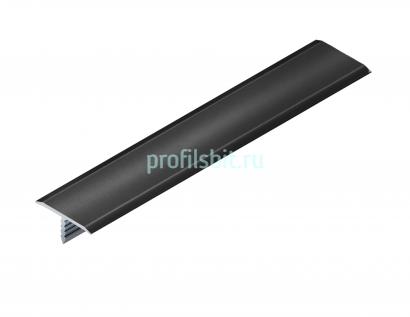 Т-профиль 15 мм алюминиевый NEEXY PV35-19 BBL черный блестящий 2.7 м