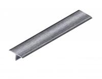 Т-профиль 15 мм алюминиевый NEEXY PV35-45 BBS-D серебро блестящее браш 2.7 м