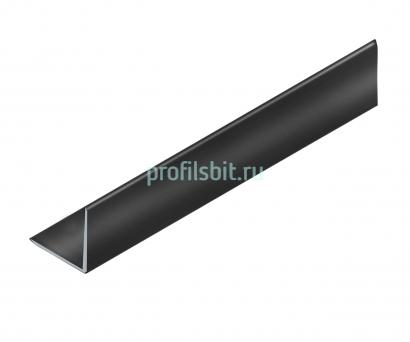 Уголок 10х10 мм алюминиевый NEEXY PV60-19 BBL черный блестящий 2.7 м