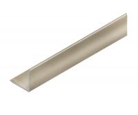 Уголок 15х15 мм алюминиевый NEEXY PV61-09 BCP шампань блестящая 2.7 м