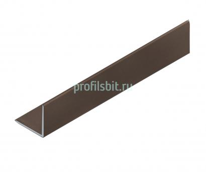 Уголок 15х15 мм алюминиевый NEEXY PV61-10 MB коричневый матовый 2.7 м