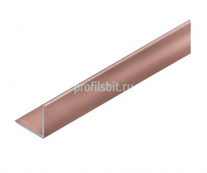 Уголок 15х15 мм алюминиевый NEEXY PV61-15 RG розовый блестящий 2.7 м