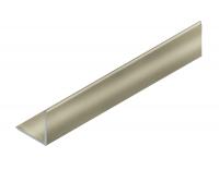 Уголок 15х15 мм алюминиевый NEEXY PV61-17 BT титан блестящий 2.7 м