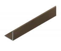 Уголок 15х15 мм алюминиевый NEEXY PV61-20 MBR бронза матовая 2.7 м