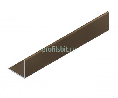 Уголок 15х15 мм алюминиевый NEEXY PV61-20 MBR бронза матовая 2.7 м