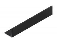 Уголок 20х20 мм алюминиевый NEEXY PV63-18 MBL черный матовый 2.7 м