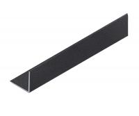 Уголок 20х20 мм алюминиевый NEEXY PV63-42 SBL муар черный 2.7 м
