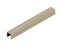 П-профиль 15х10 мм алюминиевый NEEXY PV84-09 BCP шампань блестящая 2.7 м