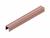 П-профиль 15х10 мм алюминиевый NEEXY PV84-15 RG розовый блестящий 2.7 м