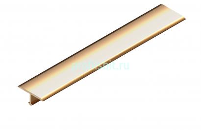 Т-профиль из латуни плоский 25 мм NEEXY PVL38-01 P полированный 2.7м
