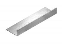 Стальной L-образный профиль 8 мм NEEXY PVS92-01 BR браш 2.7м