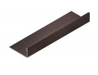 Стальной L-образный профиль 8 мм NEEXY PVS92-07 ANTB-D антик браш темный 2.7м