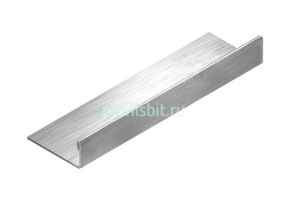 Стальной L-образный профиль 10 мм NEEXY PVS93-01 BR браш 2.7м