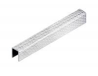 Стальной П-образный профиль 10х8х10 мм NEEXY PVS96-12 EMG тисненый серый 2.7м