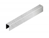 Стальной П-образный профиль 10х10х10 мм NEEXY PVS97-10 EM тисненый 2.7м