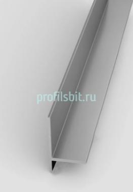 Теневой плинтус Евротрим 7627.01 серебро алюминиевый 2 м