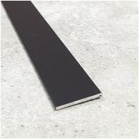Полоса из алюминия 10х1.5 мм ПА-10-28 черный матовый 2.7 м
