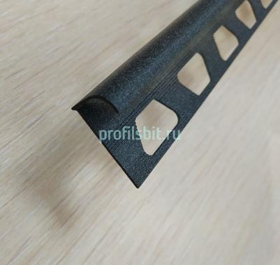 С-образный алюминиевый профиль 10 мм ПО-10-39 антрацитово-серый 2.7 м