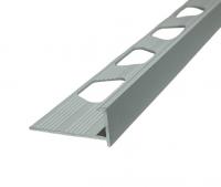 L-образный профиль алюминиевый 8 мм ПО-202-36 бежевый муар 2.7 м