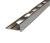 L-образный профиль алюминиевый 12 мм ПО-203-01 серебро глянец 2.7 м